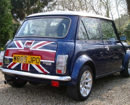 Boot Lid Supplied & Painted by Dean's Minis